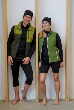 Ivanhoe of Sweden BEATA VEST, 100% FILTAD ULL — PURPLE HAZE New