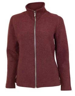 Ivanhoe of Sweden BRODAL FEMALE, 100% FILTAD ULL — RUBY WINE Discount