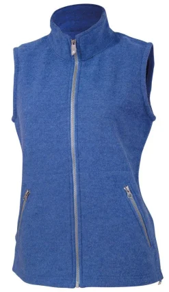 Ivanhoe of Sweden FLORA VEST, 60% FILTAD ULL, 40% LYOCELL — JEANS Hot