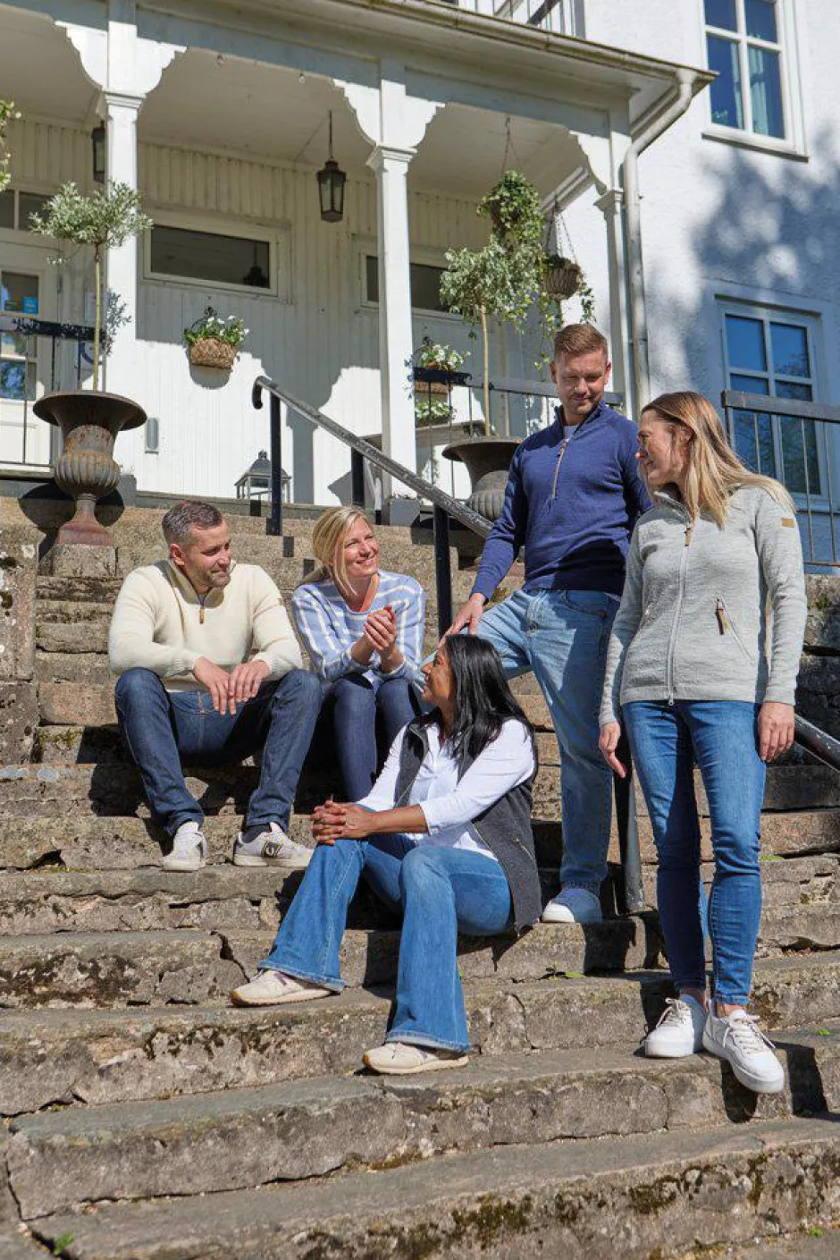 Ivanhoe of Sweden GY BYSTAD, 60% ULL 40% LYOCEL — FOREVER BLUE New