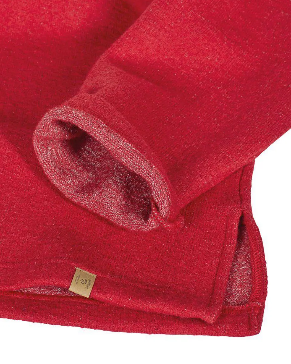 Ivanhoe of Sweden GY BYSTAD SOLID, 60% ULL 40% LYOCEL — FIERY RED Sale