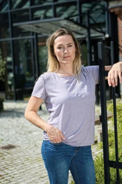 Ivanhoe of Sweden GY LEILA T-SHIRT — DARK OLIVE Best