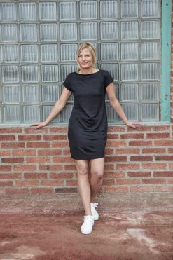 Ivanhoe of Sweden GY LIZ DRESS — STEELBLUE Fashion