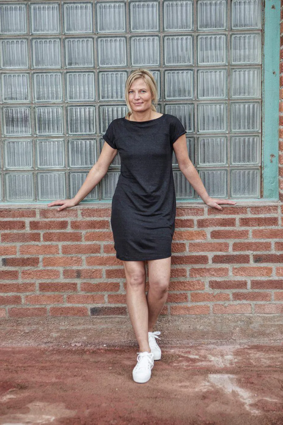 Ivanhoe of Sweden GY LIZ DRESS — STEELBLUE Fashion