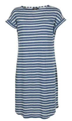 Ivanhoe of Sweden GY LIZ DRESS STRIPE — DENIM New