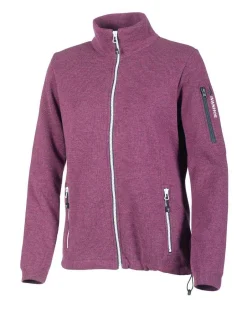 Ivanhoe of Sweden HEDDA WINDBREAKER, 100% EXTRA FINE MERINOULL — PURPLE Sale