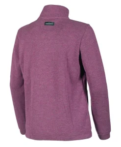 Ivanhoe of Sweden HEDDA WINDBREAKER, 100% EXTRA FINE MERINOULL — PURPLE Sale