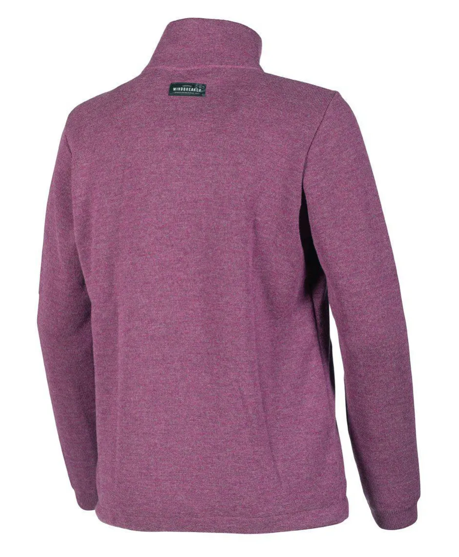 Ivanhoe of Sweden HEDDA WINDBREAKER, 100% EXTRA FINE MERINOULL — PURPLE Sale