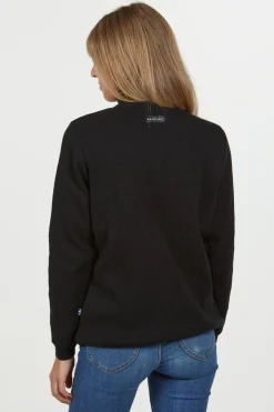 Ivanhoe of Sweden HEDDA WINDBREAKER, 100% EXTRA FINE MERINOULL — NAVY Fashion