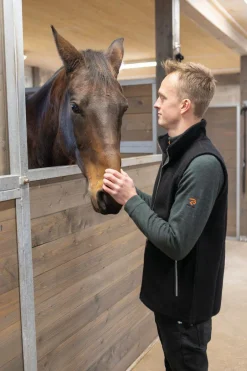 Ivanhoe of Sweden JOJJE HALF ZIP, 100% EXTRA FINE MERINOULL — RIFLE GREEN Clearance