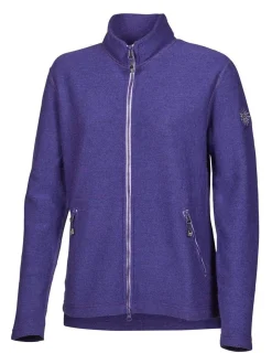 Ivanhoe of Sweden LEONA FULL ZIP, 98% ULL — DARK PURPLE Clearance