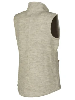 Ivanhoe of Sweden NLS COCO VEST, 100% OFÄRGAD ULL — BIRCH Discount