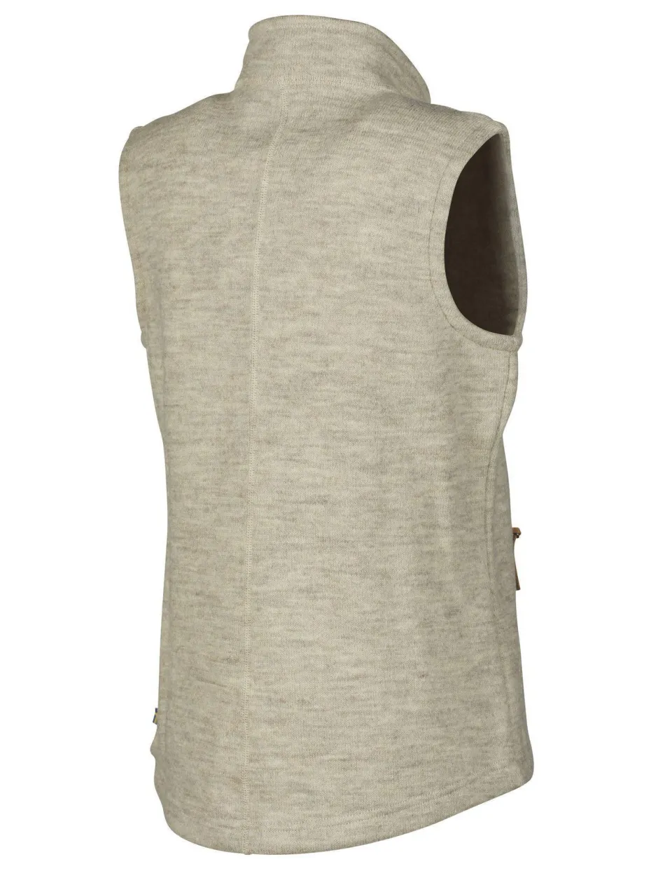 Ivanhoe of Sweden NLS COCO VEST, 100% OFÄRGAD ULL — BIRCH Discount
