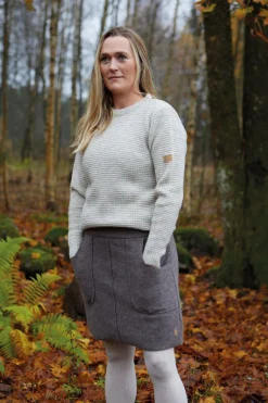 Ivanhoe of Sweden NLS PETAL FEMALE, 100% OFÄRGAD ULL — BIRCH New