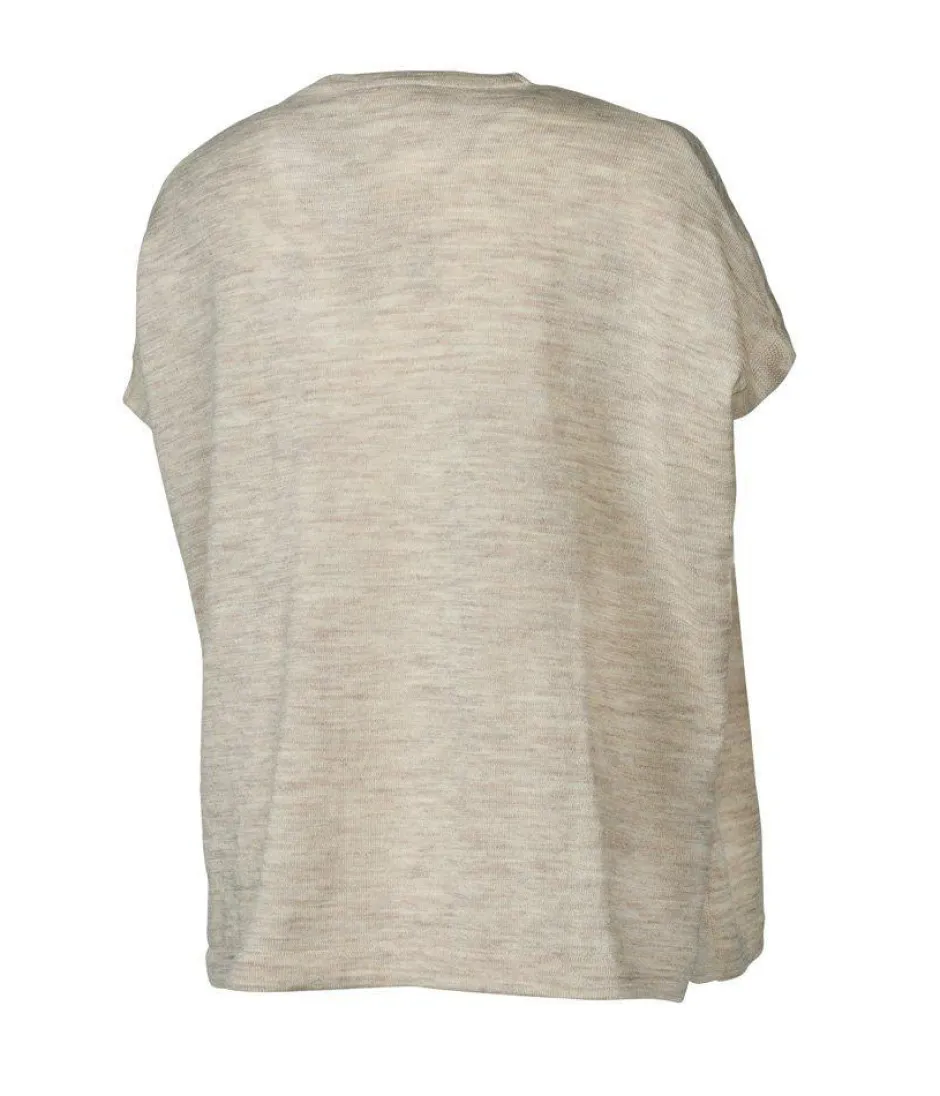 Ivanhoe of Sweden NLS POPPY PONCHO, 100% OFÄRGAD ULL — BIRCH Sale