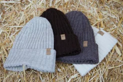 Ivanhoe of Sweden NLS RIB HAT, 100% OFÄRGAD ULL — COFFEE BEAN Hot