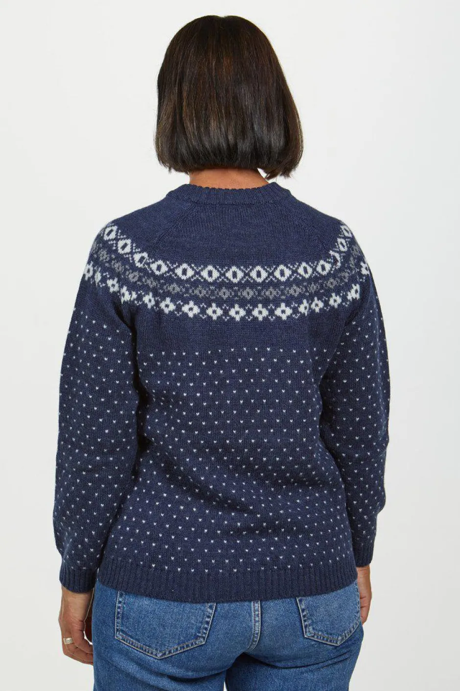 Ivanhoe of Sweden SIRE CREWNECK, 100% ULL — WINTER WHITE Best