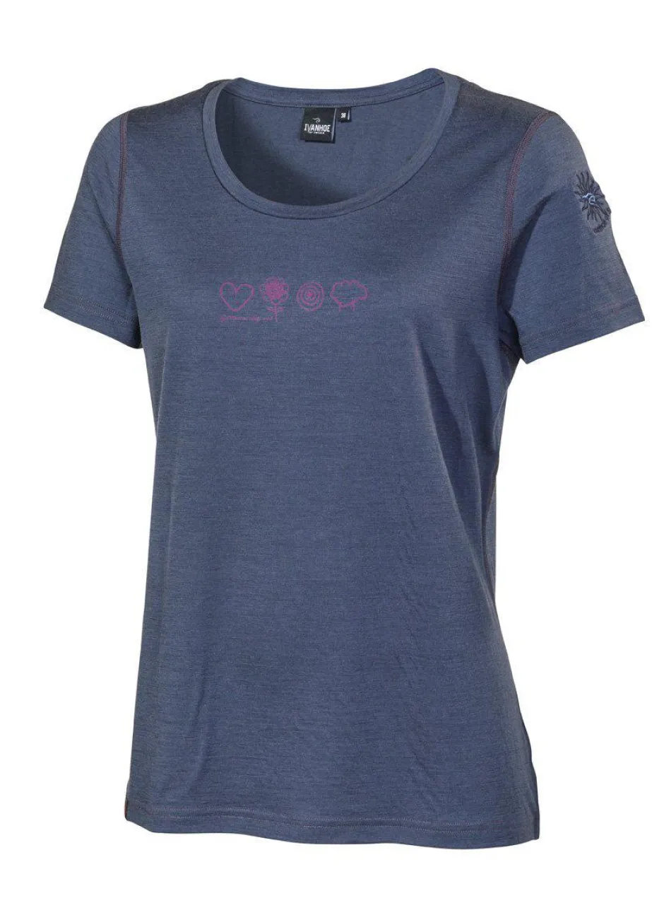 Ivanhoe of Sweden UNDERWOOL MEJA SYMBOLS — STEELBLUE Online