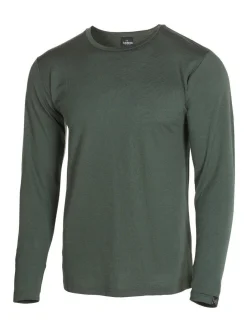 Ivanhoe of Sweden UNDERWOOL MERINO LONG SLEEVE MALE — RIFLE GREEN Best