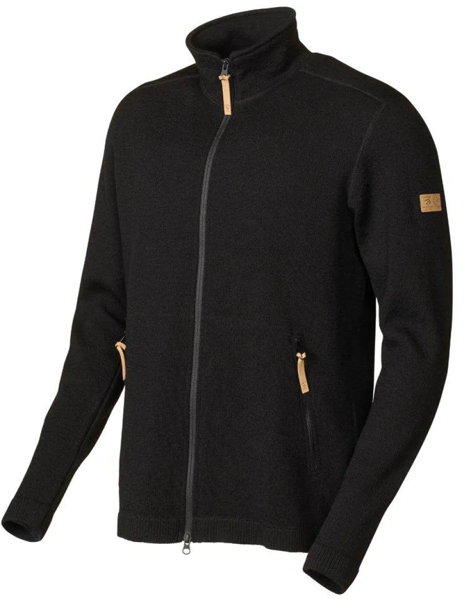 Ivanhoe of Sweden VOLMAR FULL ZIP, 69% ULL — BLACK Hot