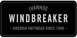 Ivanhoe of Sweden WILMA WINDBREAKER, 100% EXTRA FINE MERINOULL — STONE Clearance