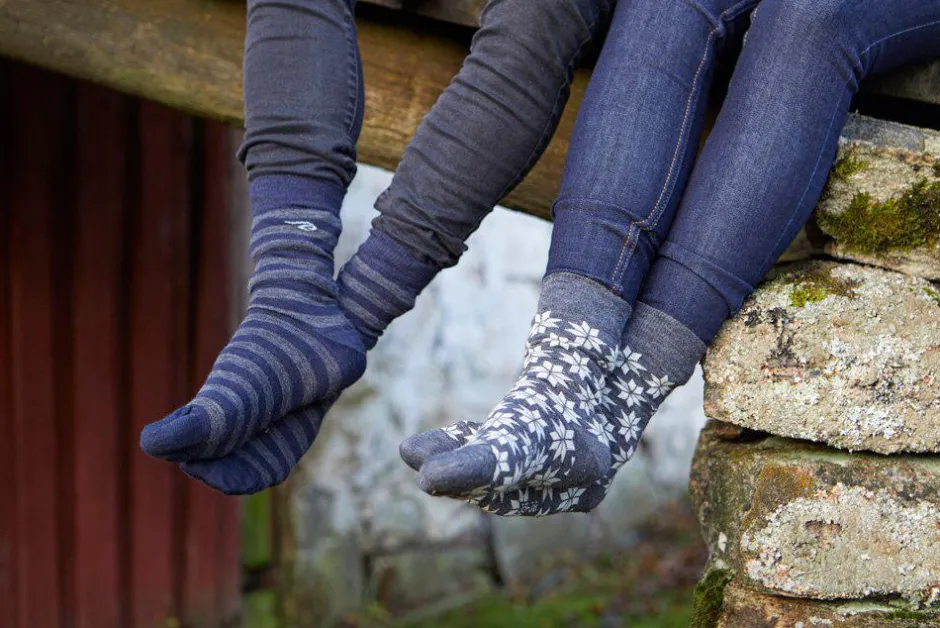 Ivanhoe of Sweden WOOL SOCK STRIPE — BLACK Online
